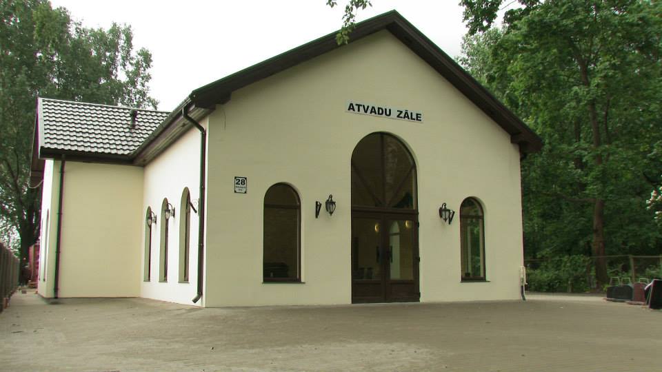 Apbedīšanas nams – krematorija. Atvadu zāle Rīgā